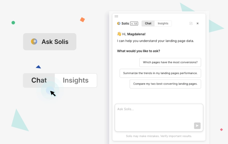 Solis AI chat interface