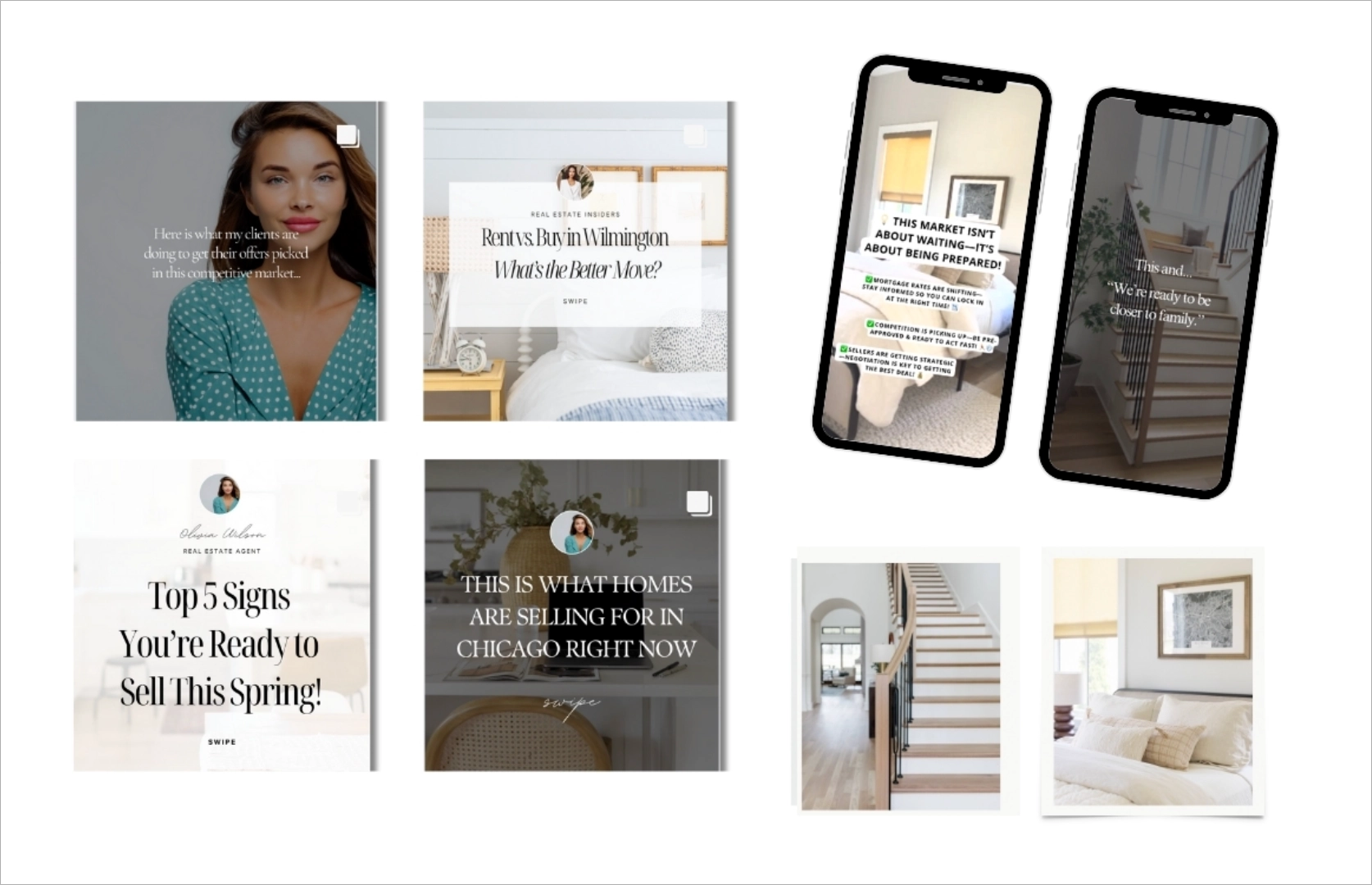 Modèles immobiliers Agent Crate