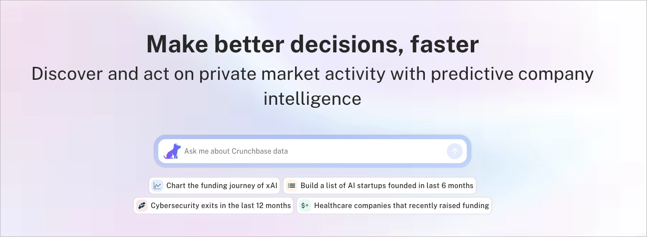 Las mejores herramientas para la generación de leads - Crunchbase