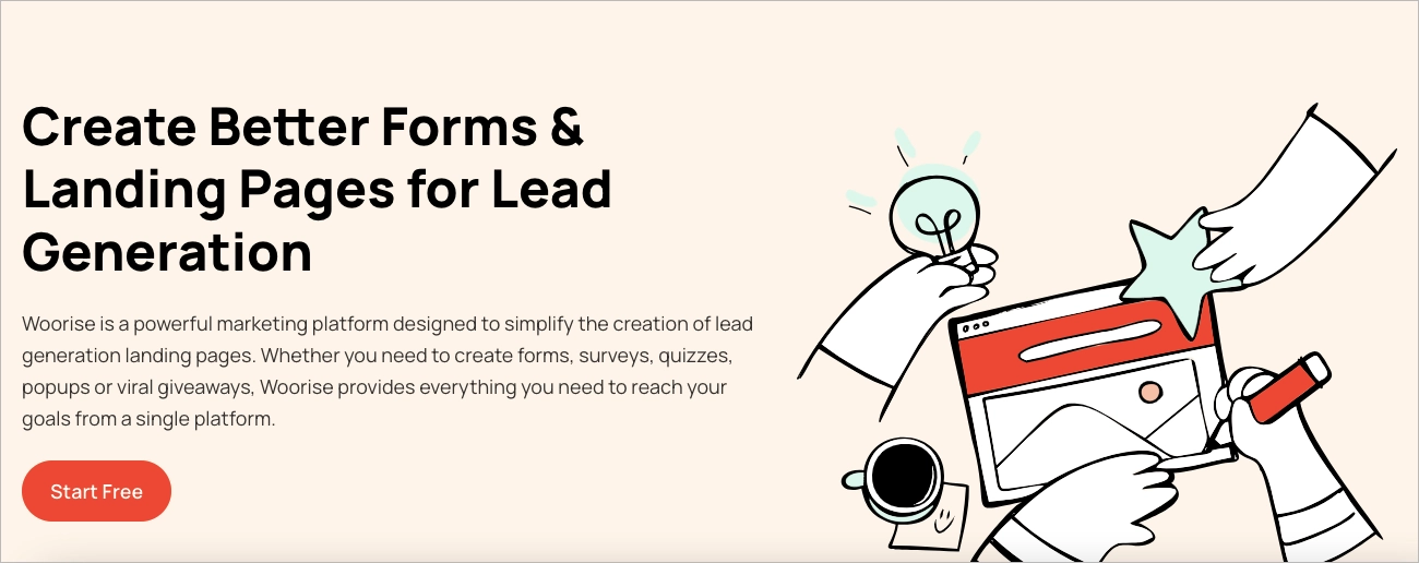 Las mejores herramientas para la generación de leads - woorise