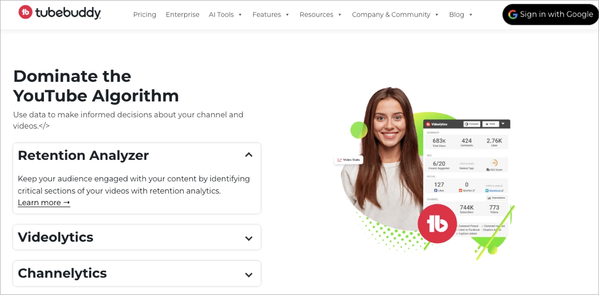 mejor herramienta para youtube seo
