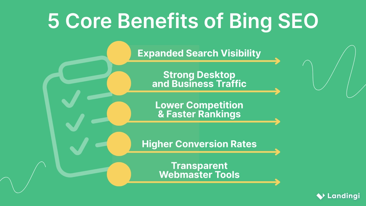 Bing SEO Vorteile