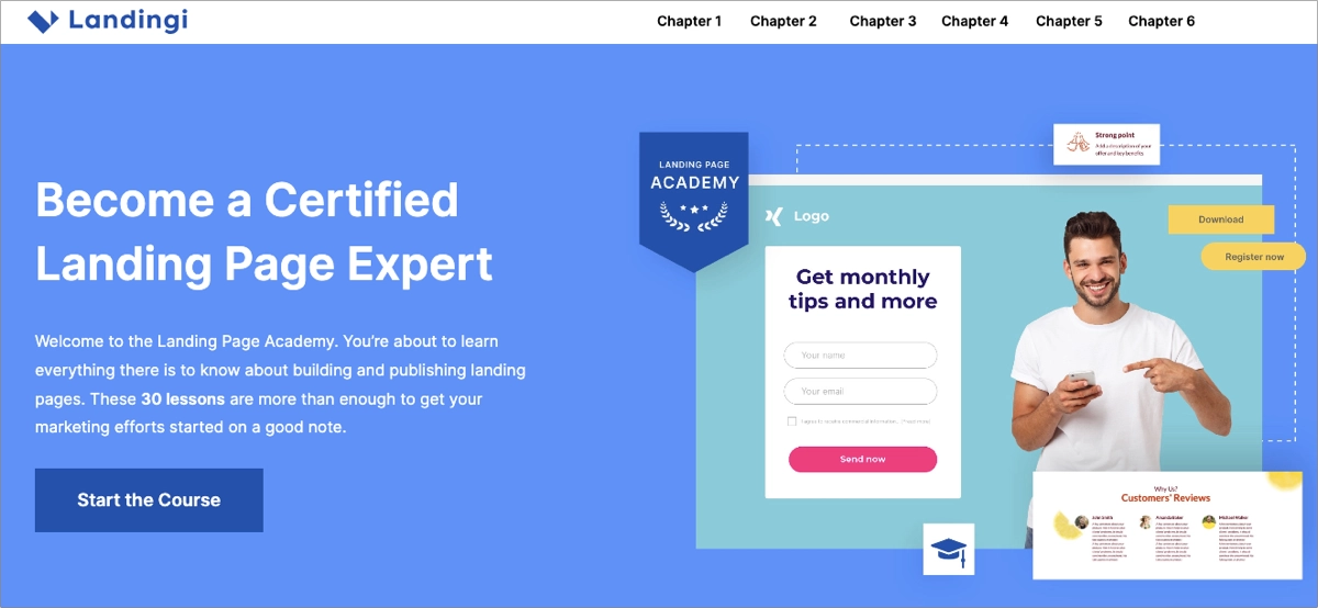 Landing Page seo kurs