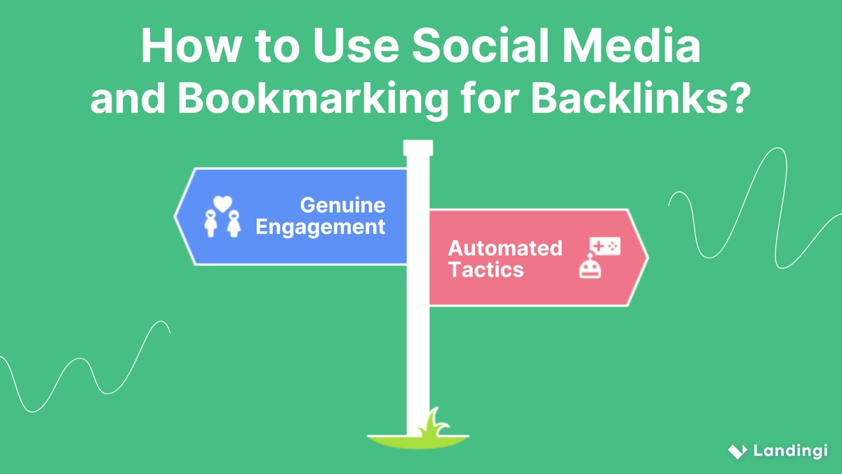práticas recomendadas de mídia social e bookmarking para backlinks