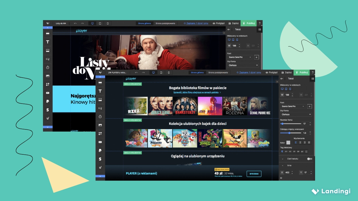 TVN Player – Landingi