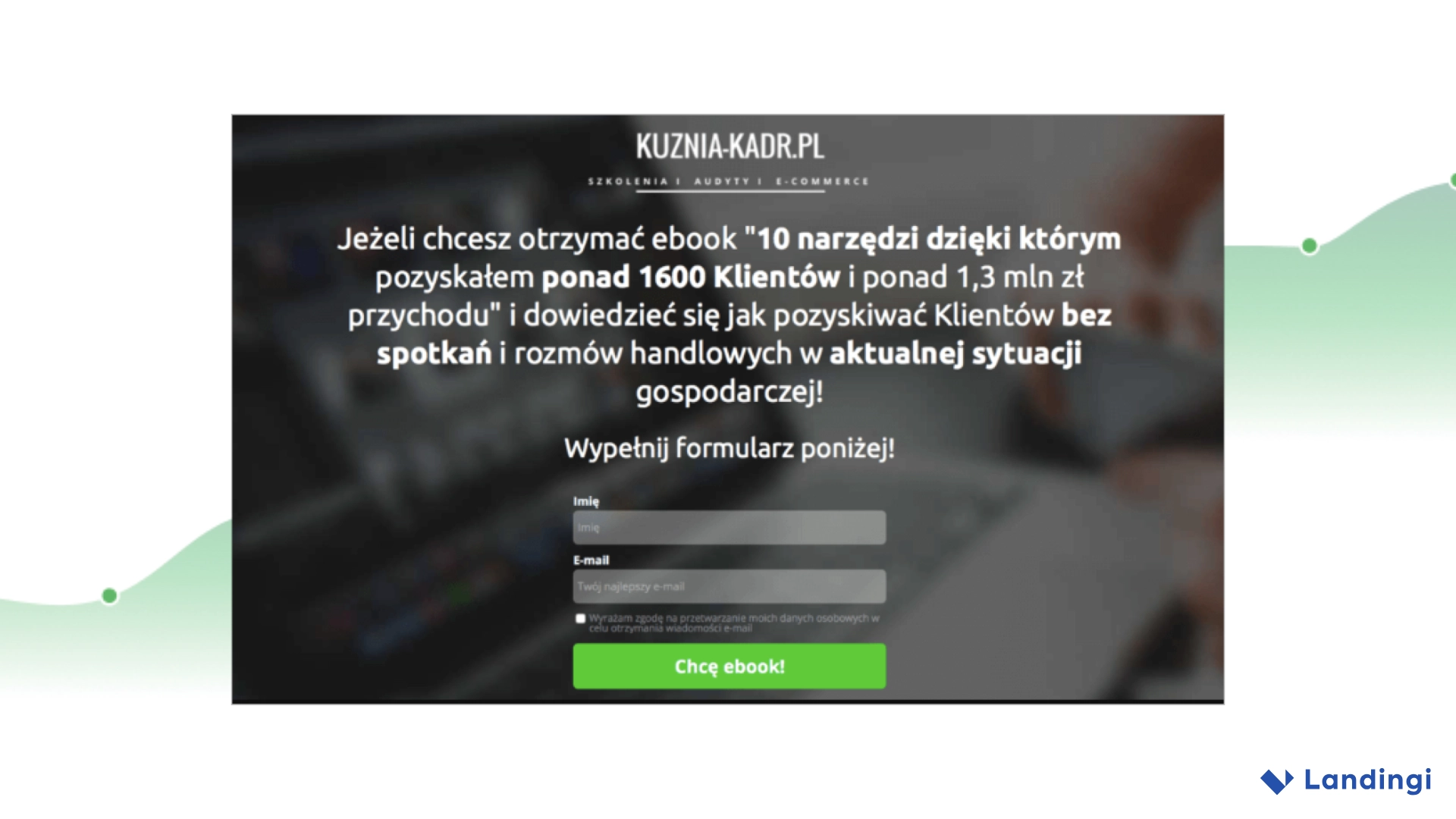 Kuźnia Kadr – form example