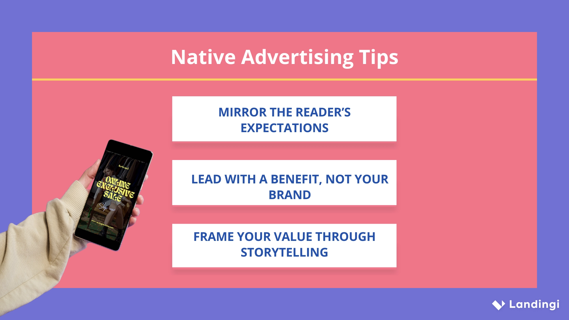 conseils sur la publicité native