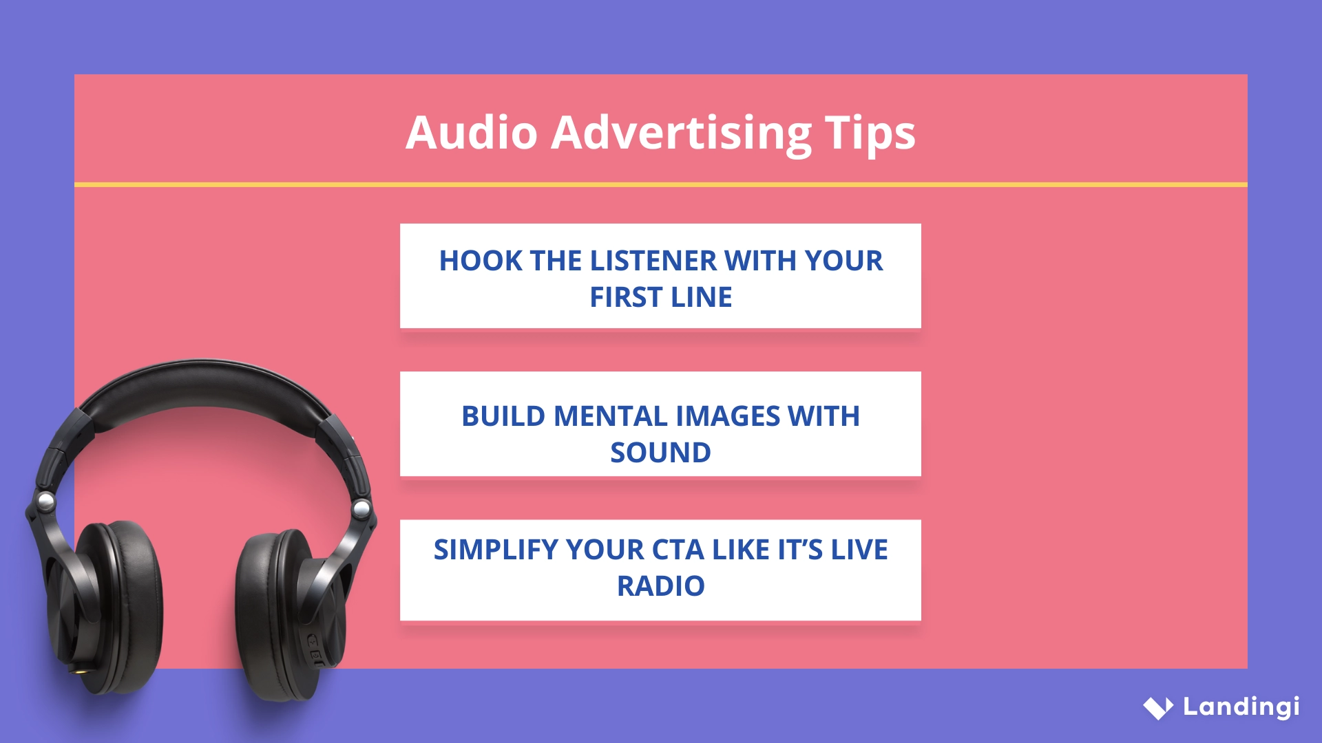conseils pour la publicité audio