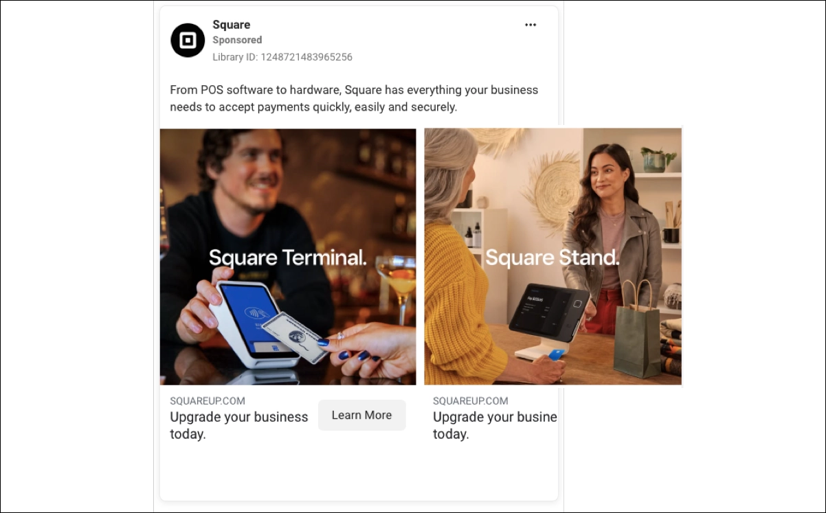 square- instagram carousel ad