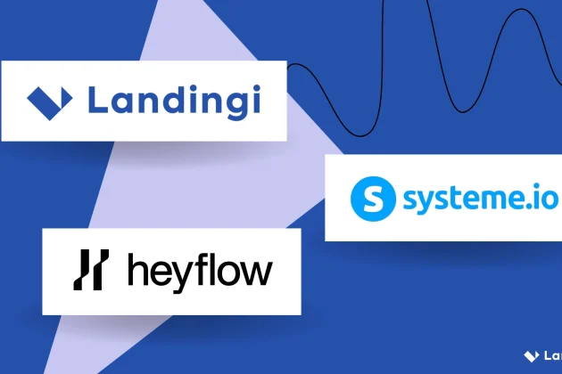Heyflow Systeme io Landingi comparison