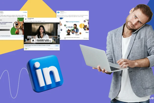 linkedin ads – article cover
