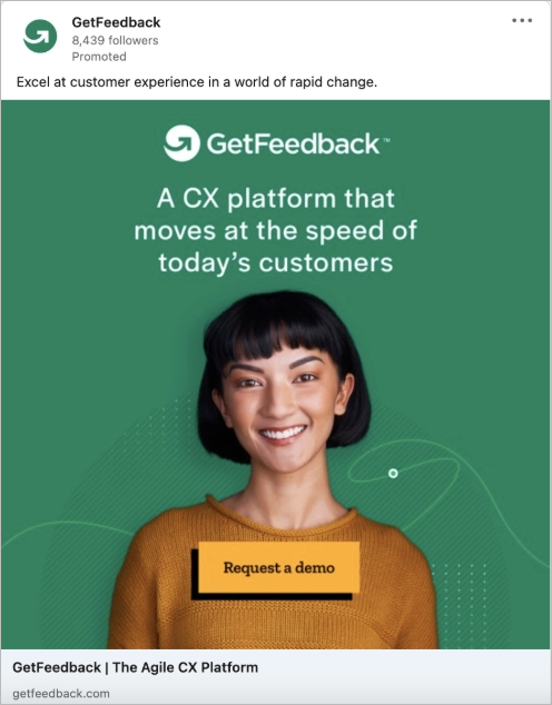 formulaire de génération de leads sur linkedin