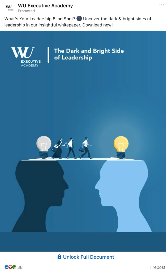 document exemple d'annonce linkedin