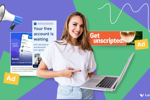 display ad examples - post cover