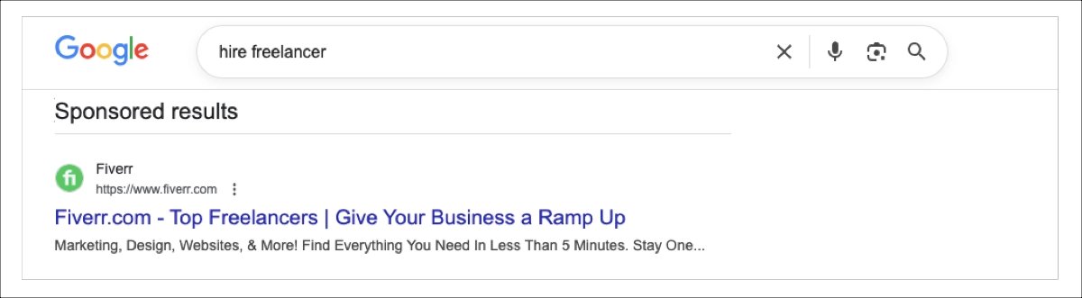 un résultat clair dans le titre attire les gens