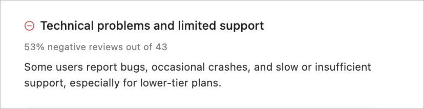 instapage negative review