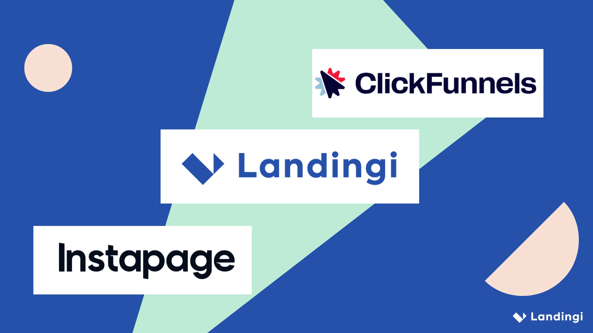 Landingi vs ClickFunnels x Instapage – article cover