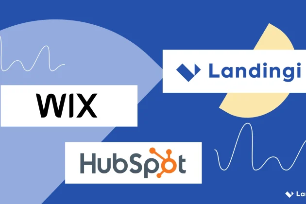 wix vs. hubspot vs landingi – article cover