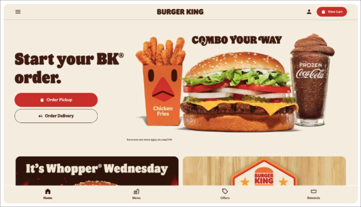 Burger King - Exemplo de publicidade OOH
