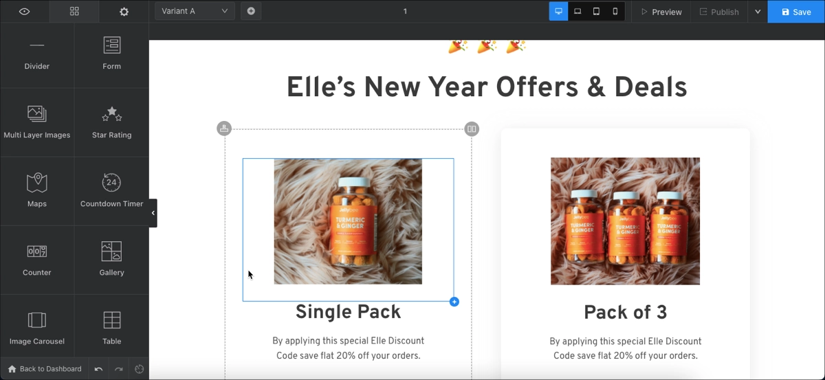 Swipe Pages: Cria&ccedil;&atilde;o de landing page por meio de um editor simples de arrastar e soltar