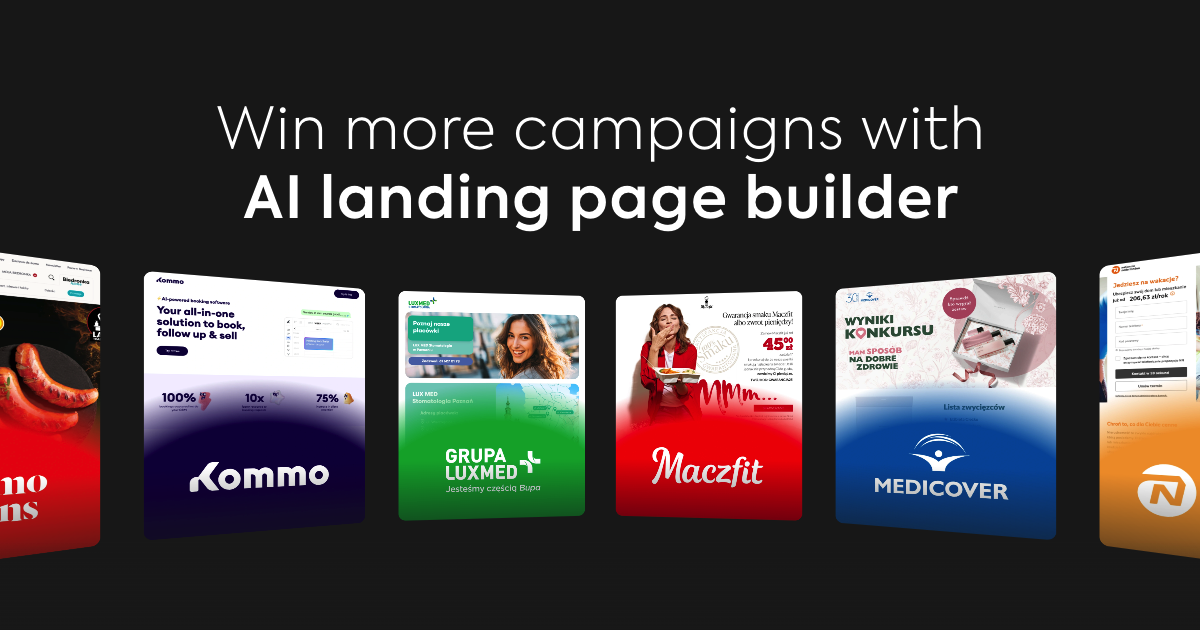 Landingi: AI Landing Page Builder & Software for Digital Marketers