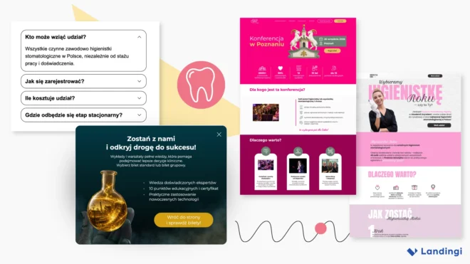 Dental landing pages use case
