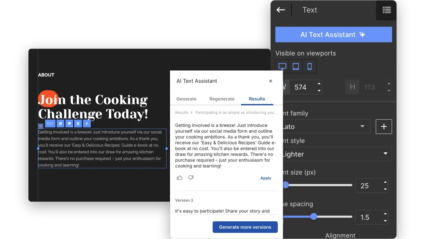 KI-gest&uuml;tzte Texterstellung f&uuml;r Landing Pages