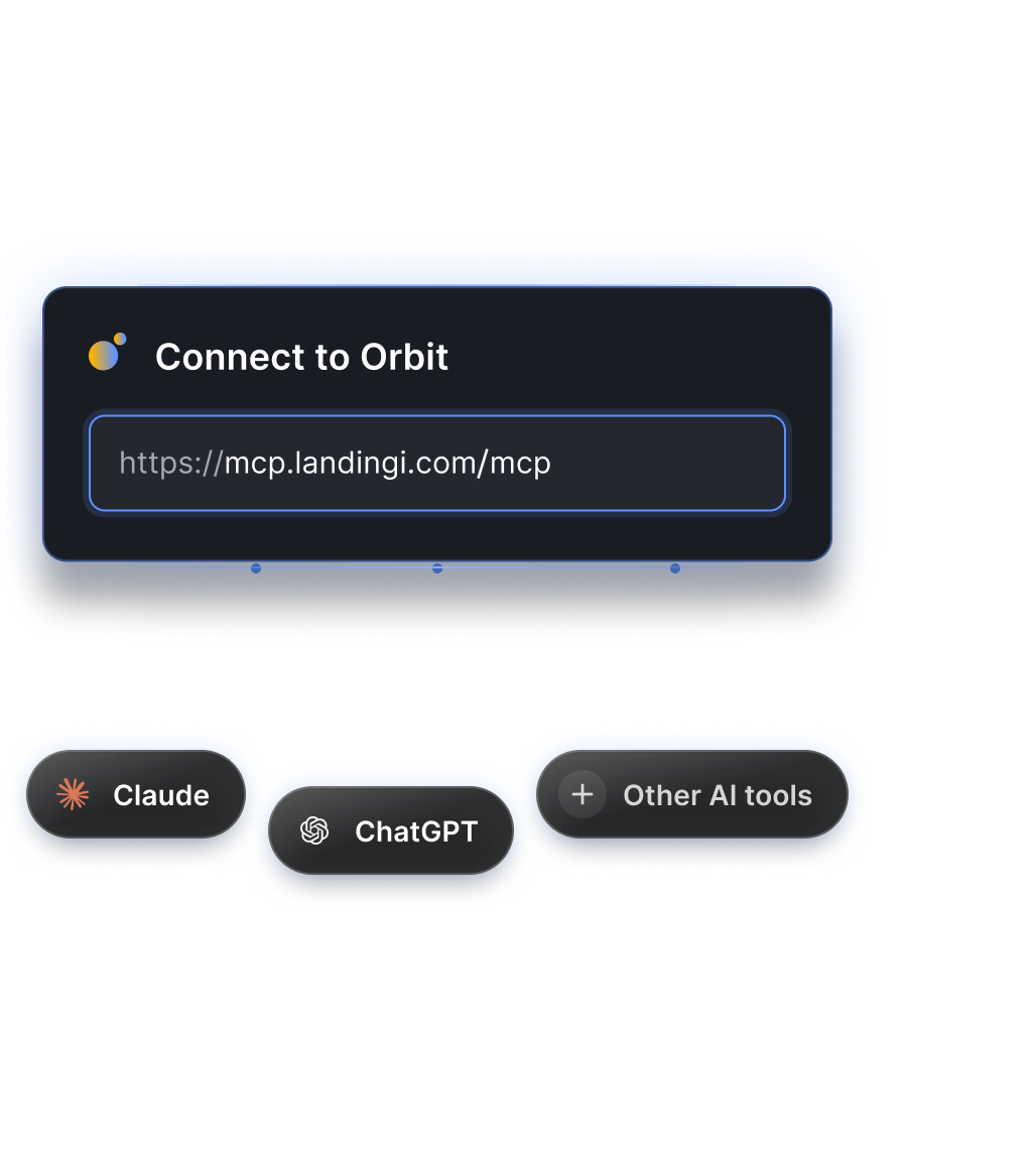 Landingi connector to AI tools
